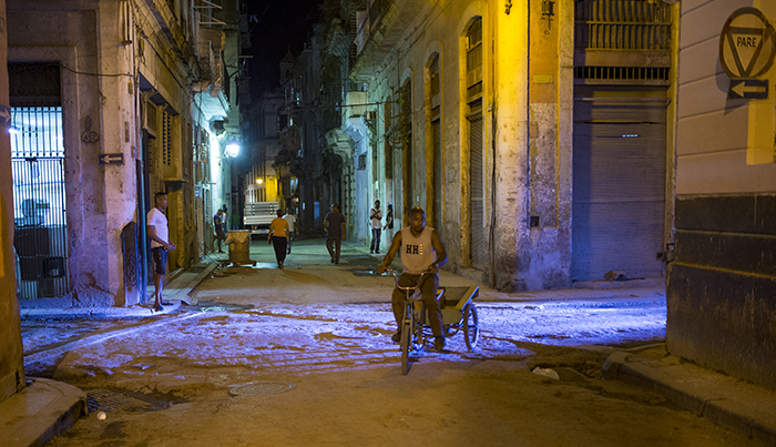Cuba at night