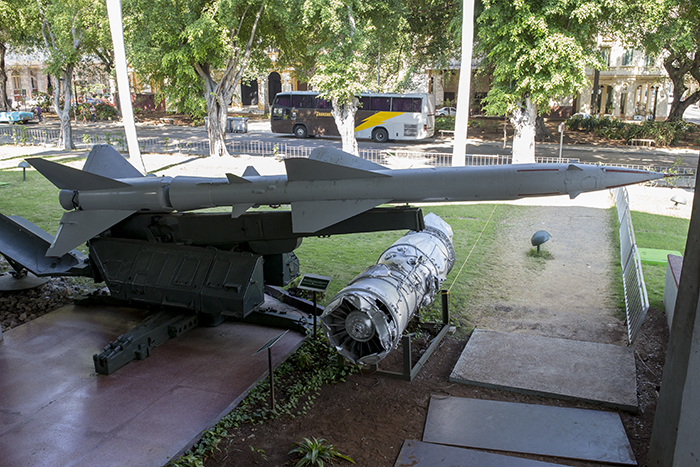 Museum of the revolution missile engine