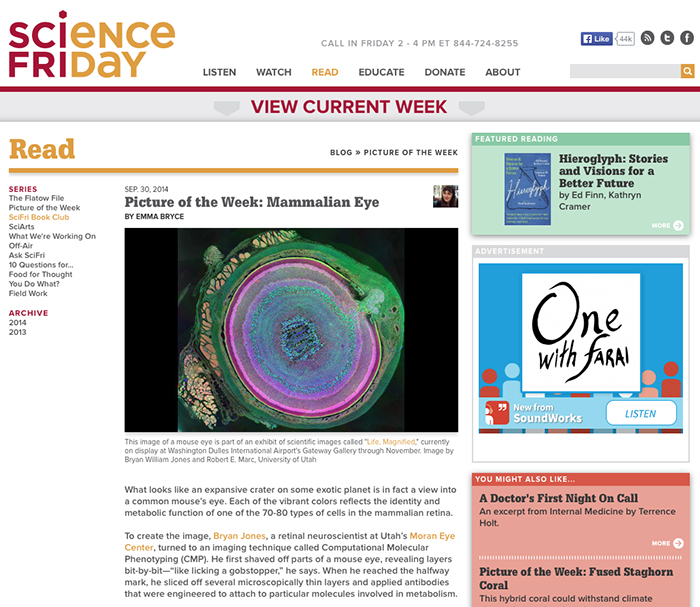 Metabolomic Eye On Science Friday