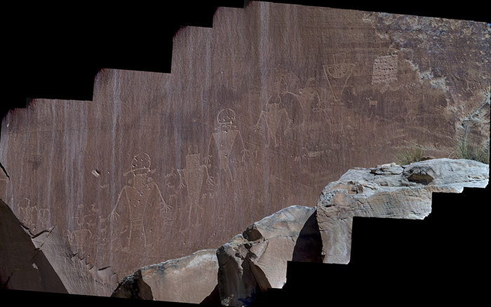 Petroglyph panorama_