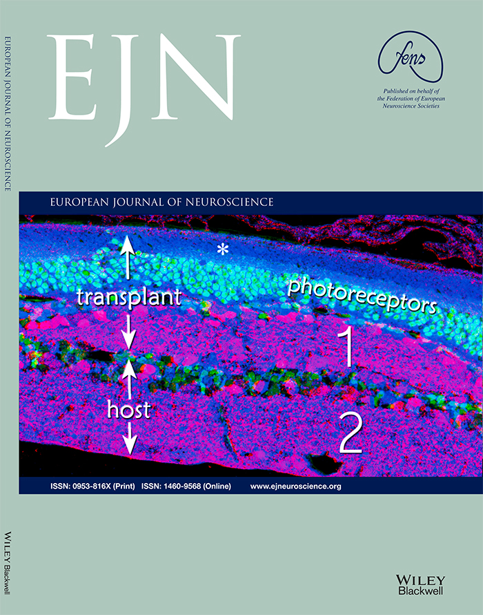 Cover of European Journal of Neuroscience