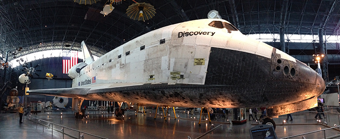 Space Shuttle Discovery panorama_